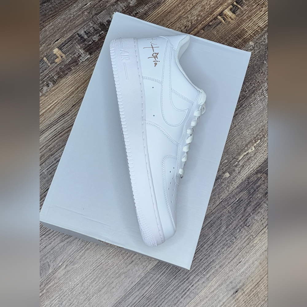 White Air Force 1 Cactus Jack Nike